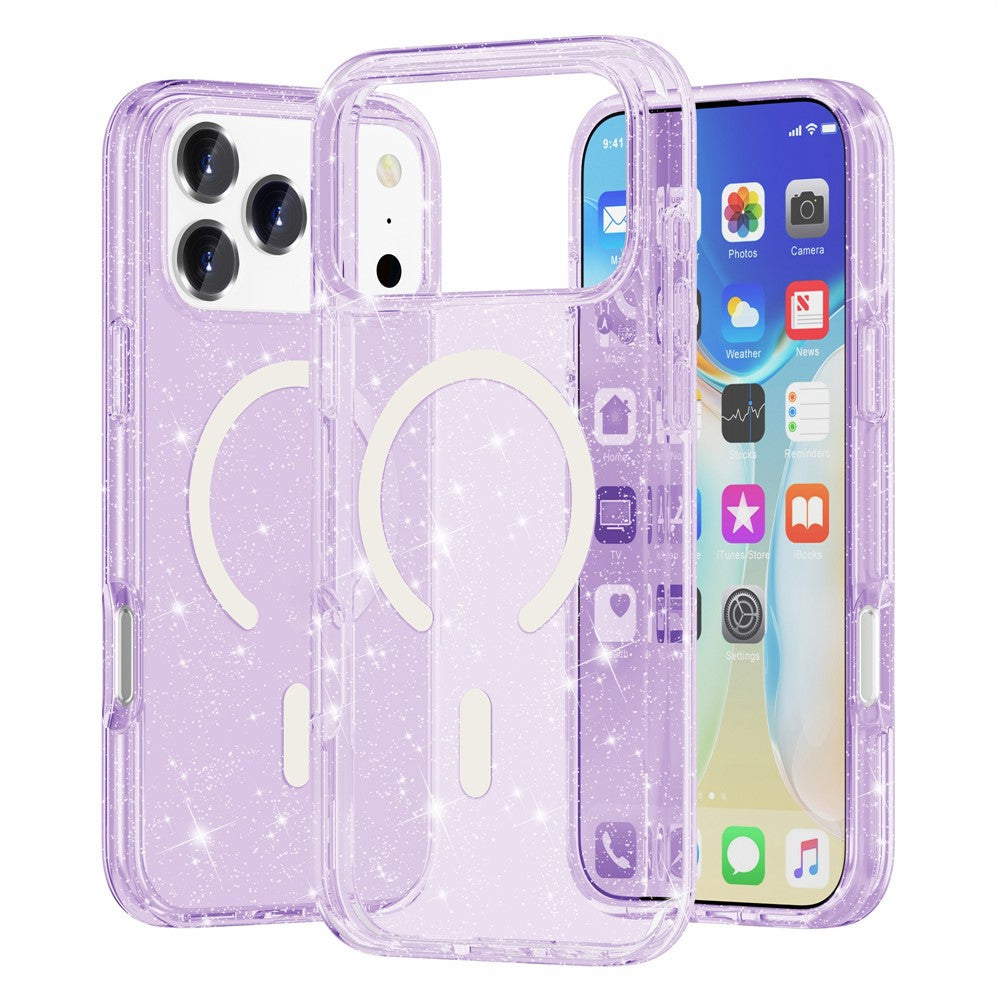 iPhone 17 Pro Glitter-Hülle – Magnetisch & funkelnd