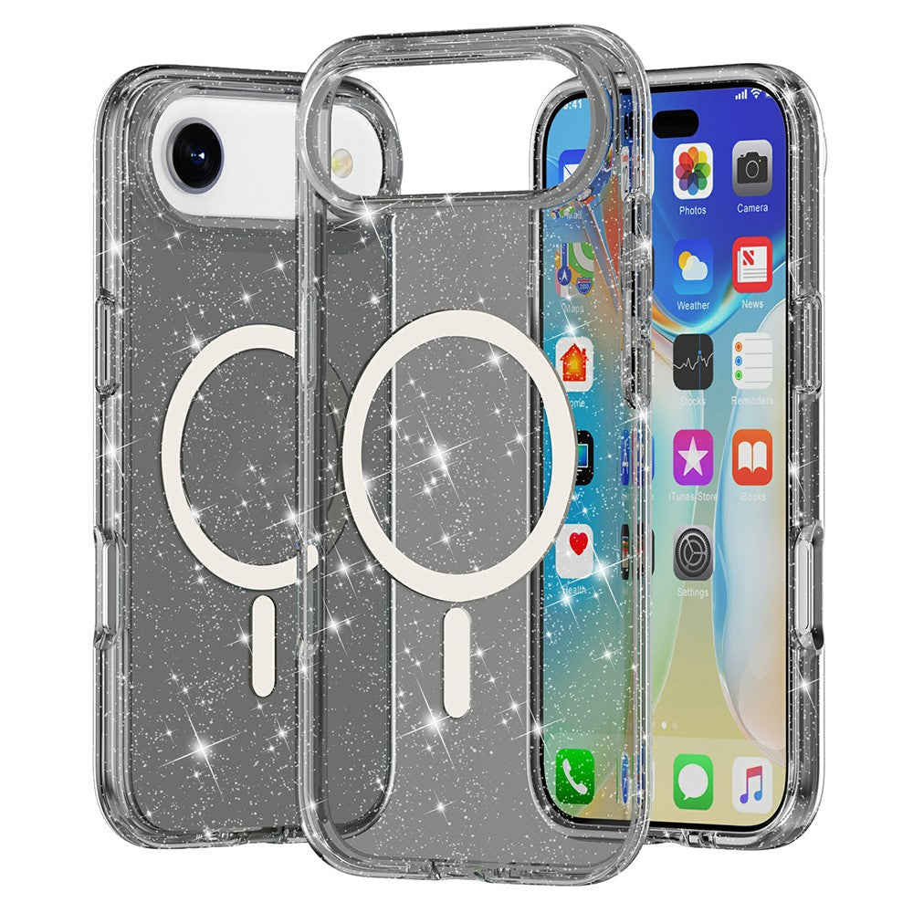 iPhone Air Glitter-Hülle – Magnetisch & funkelnd