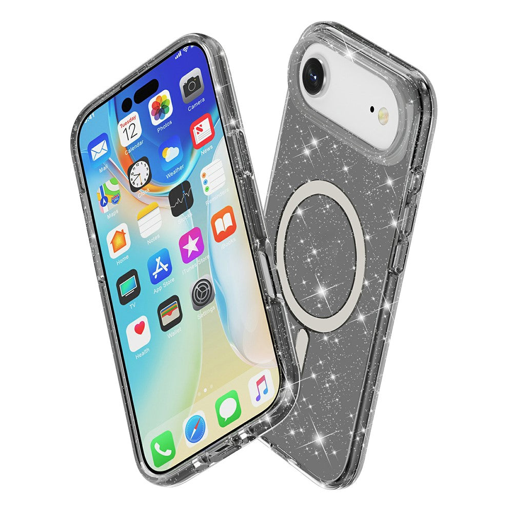 iPhone Air Glitter-Hülle – Magnetisch & funkelnd