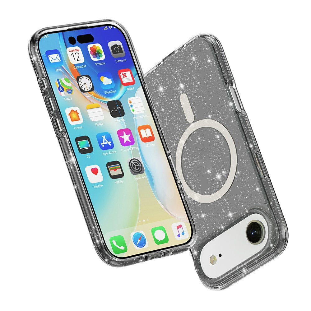 iPhone Air Glitter-Hülle – Magnetisch & funkelnd