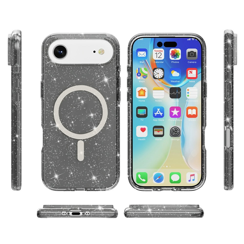 iPhone Air Glitter-Hülle – Magnetisch & funkelnd