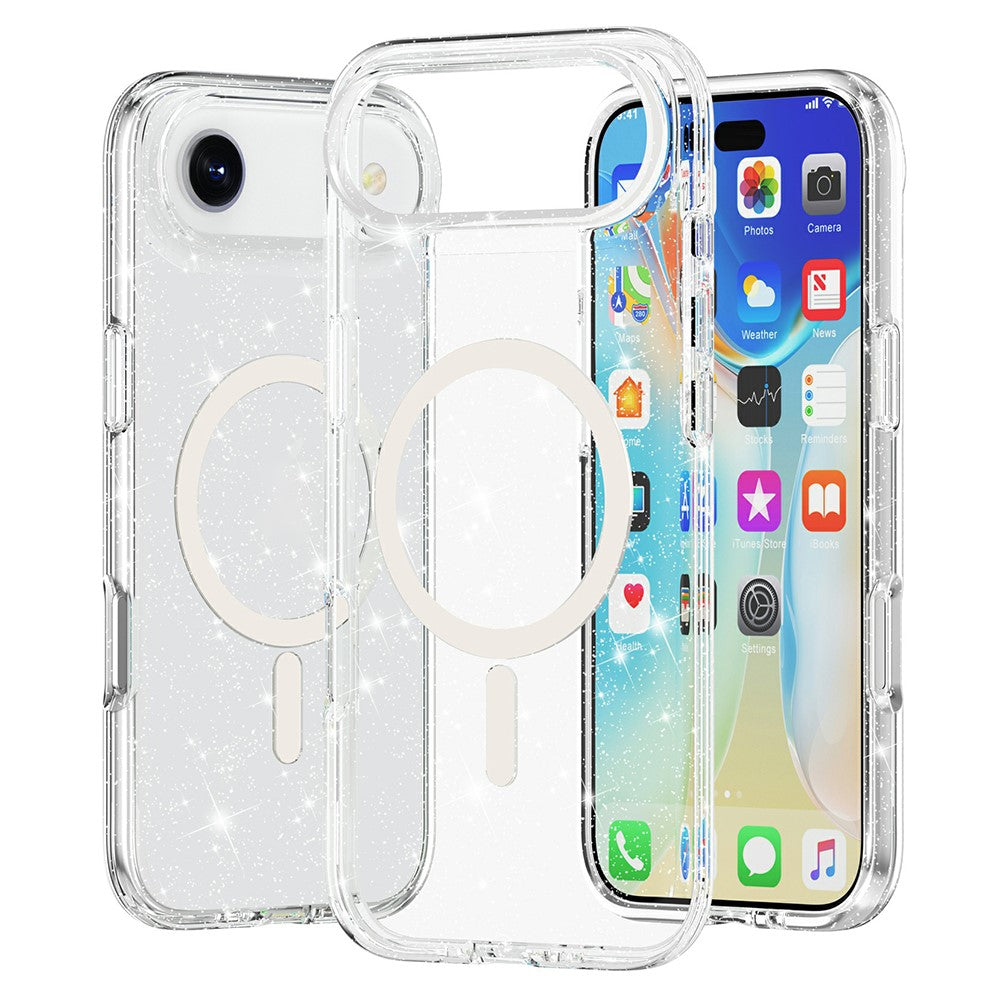 iPhone Air Glitter-Hülle – Magnetisch & funkelnd