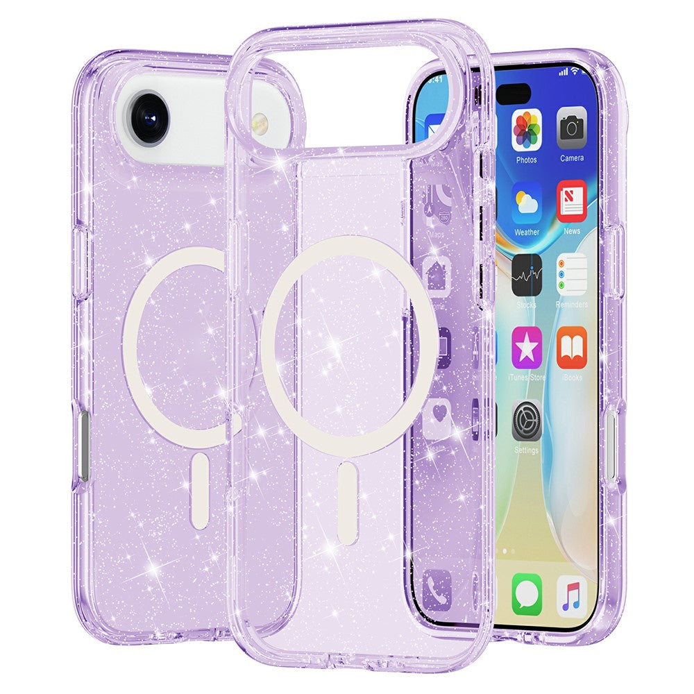 iPhone Air Glitter-Hülle – Magnetisch & funkelnd