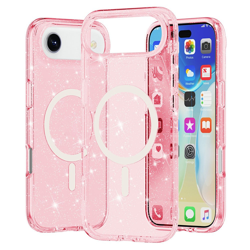 iPhone Air Glitter-Hülle – Magnetisch & funkelnd