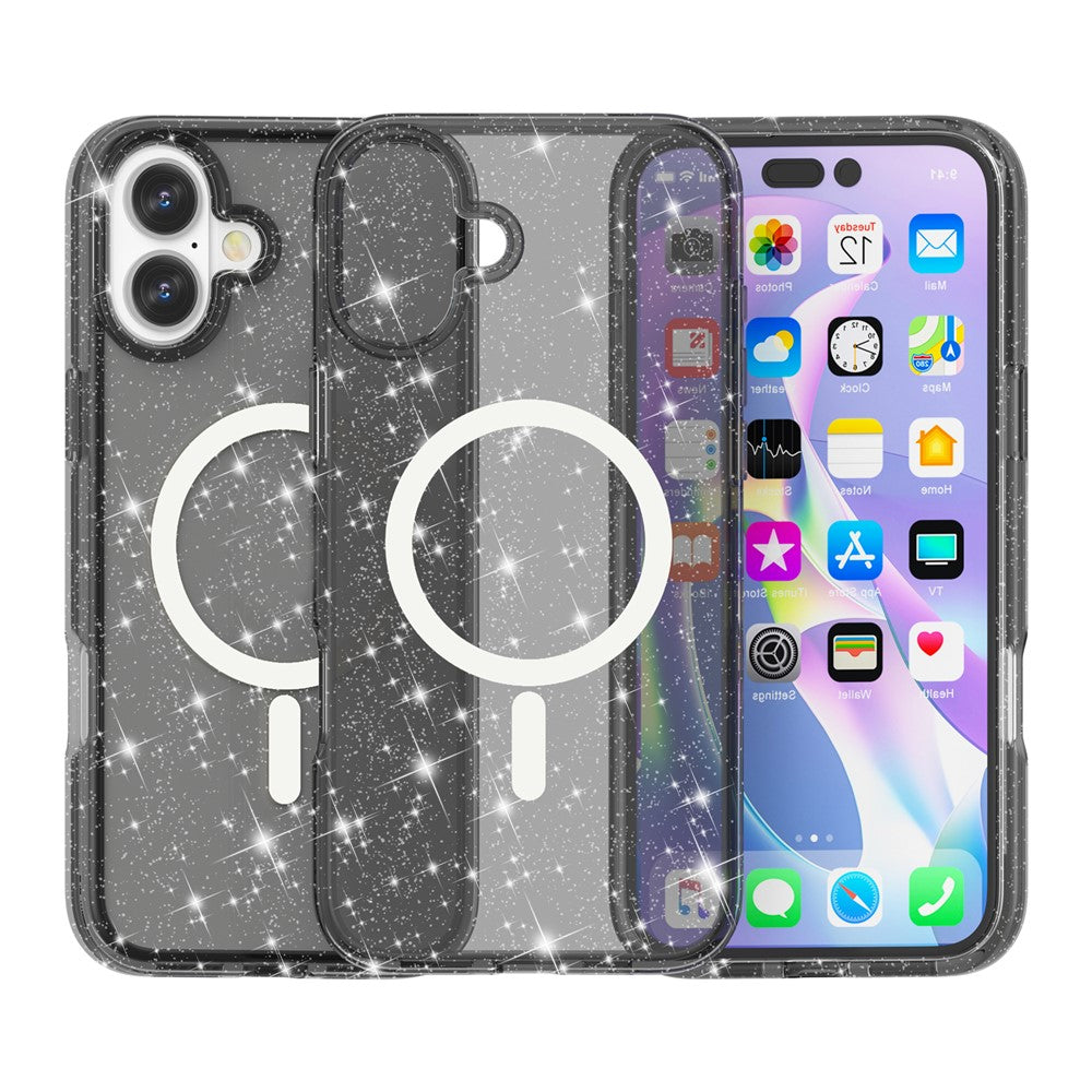 iPhone 17 Glitter-Hülle – Magnetisch & funkelnd