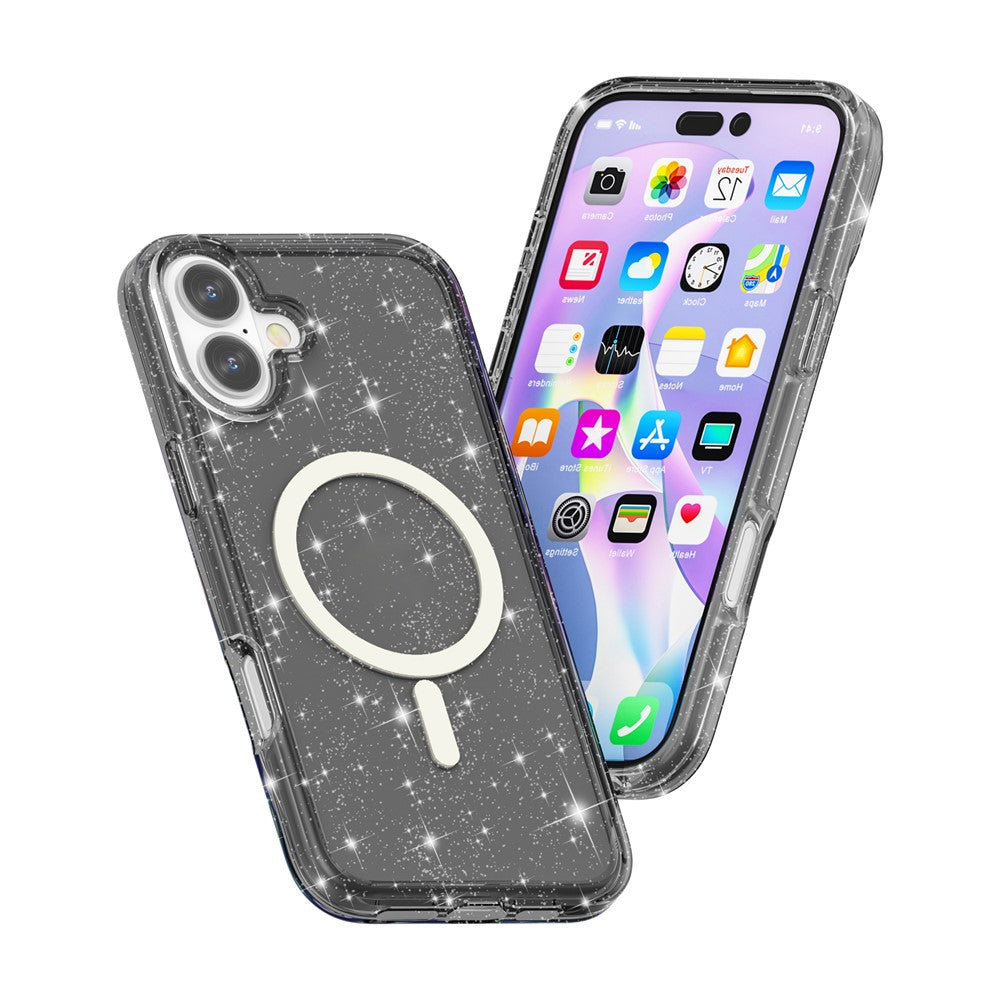 iPhone 17 Glitter-Hülle – Magnetisch & funkelnd
