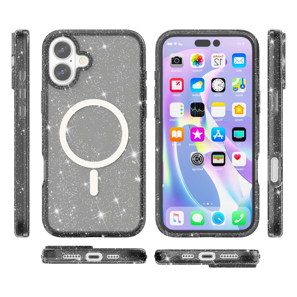 iPhone 17 Glitter-Hülle – Magnetisch & funkelnd