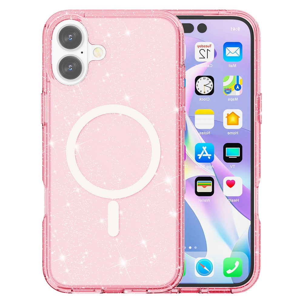 iPhone 17 Glitter-Hülle – Magnetisch & funkelnd