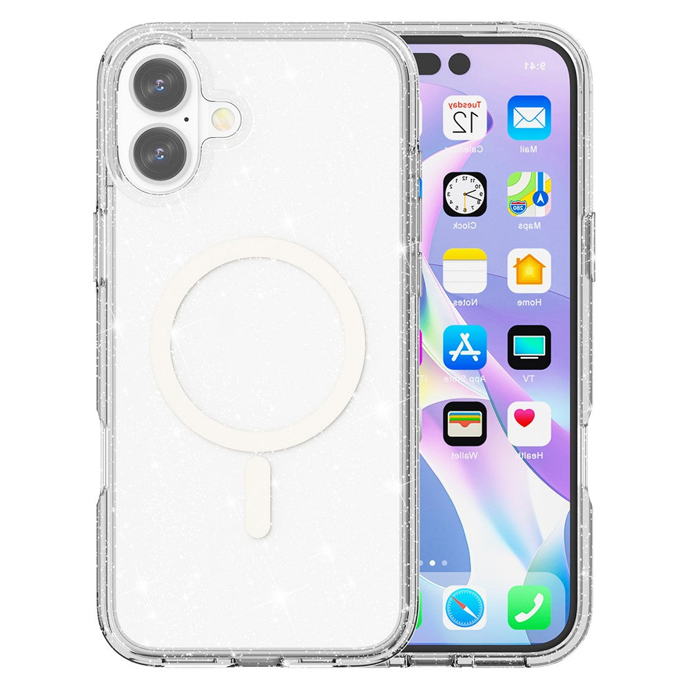 iPhone 17 Glitter-Hülle – Magnetisch & funkelnd
