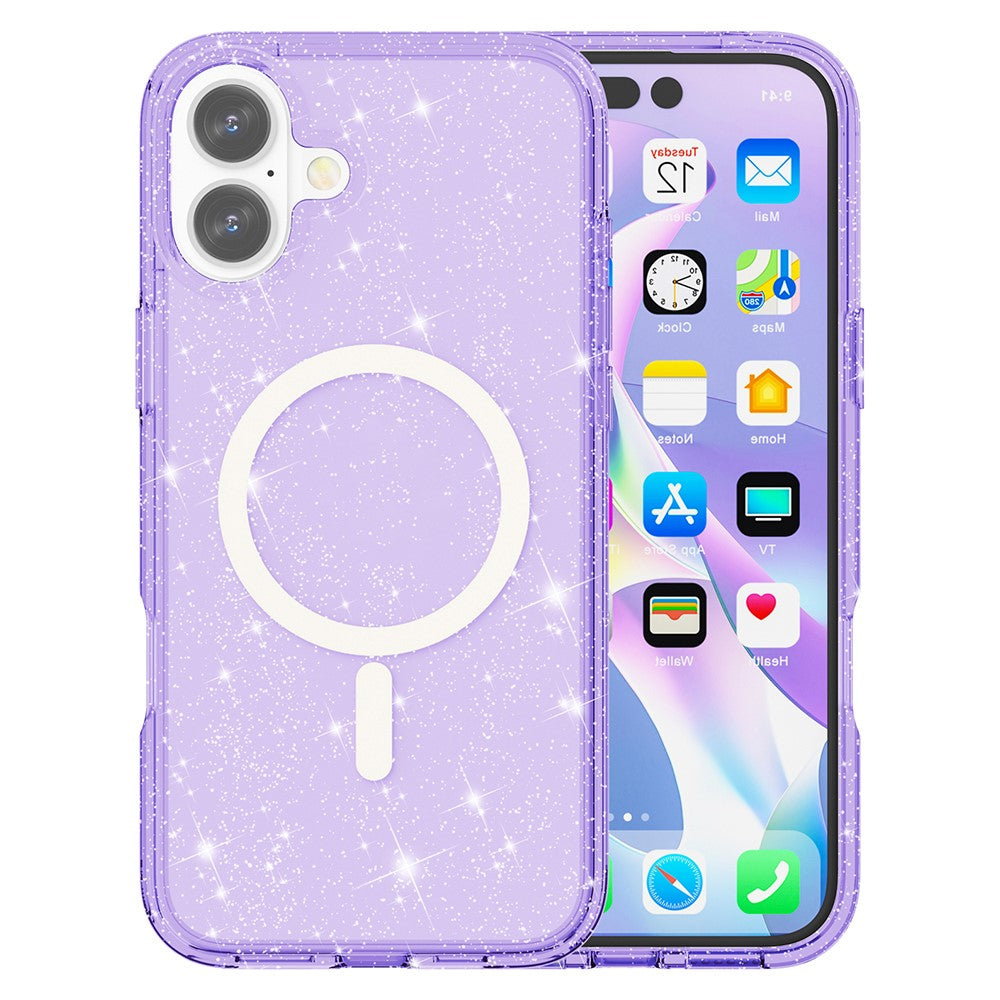 iPhone 17 Glitter-Hülle – Magnetisch & funkelnd