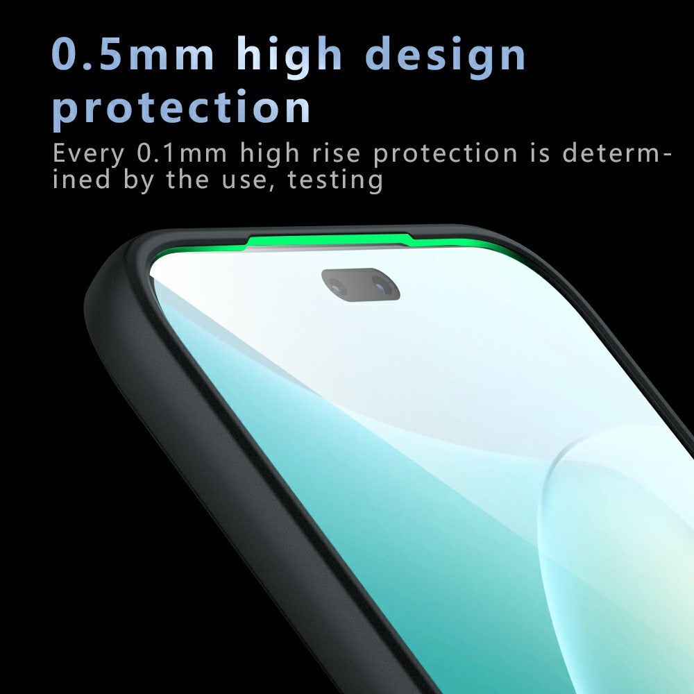 For Honor 400 Lite 5G Magnetic Case TPU+PC Matte Phone Cover