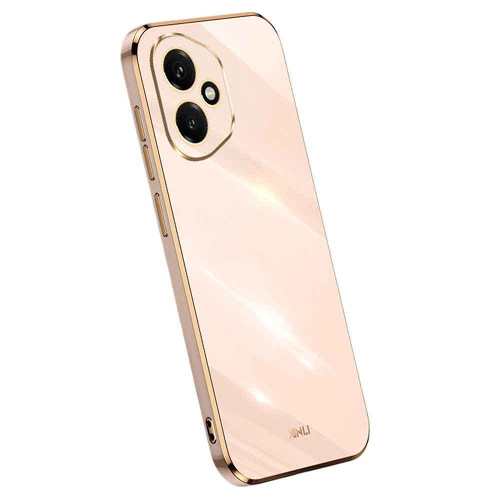 XINLI For Honor 400 5G (Global) Case TPU Phone Cover with Electroplating Frame