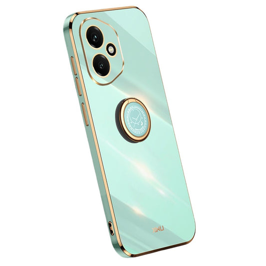 Honor 400 5G (Global) Handyhülle – Galvanisierte TPU-Rückseite, kratzfest, mit Ringständer