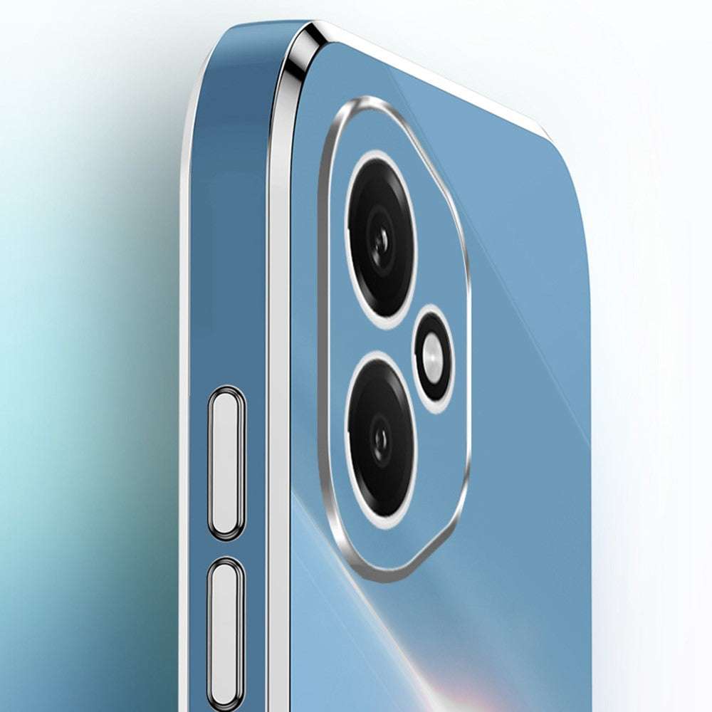 Honor 400 5G (Global) Handyhülle – Galvanisierte TPU-Rückseite, kratzfest, mit Ringständer