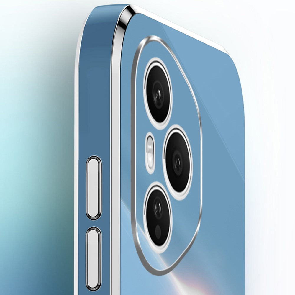 Honor 400 Pro 5G (Global) Handyhülle – Galvanisierte TPU-Rückseite, kratzfest, mit Ringständer