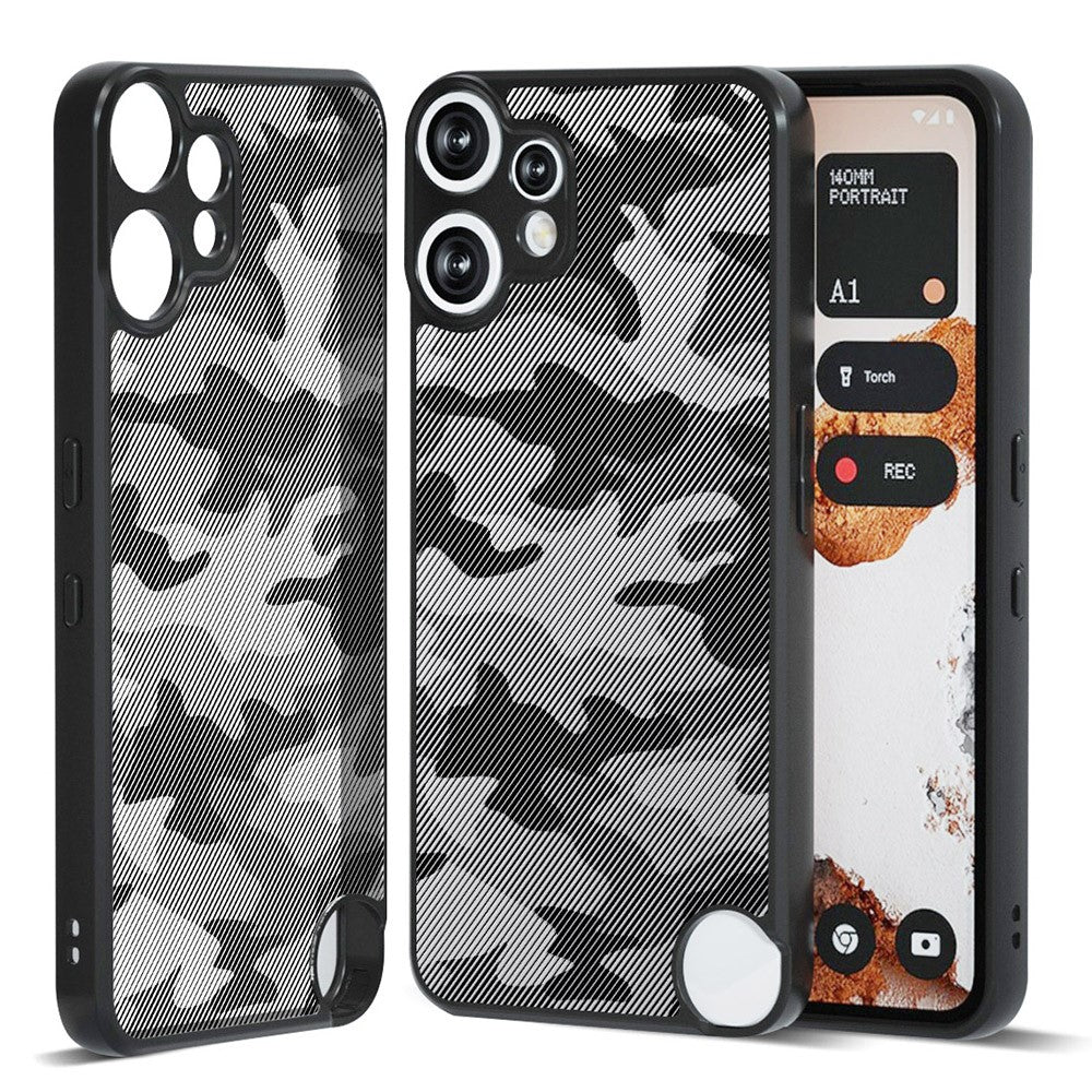 IBMRS For Nothing CMF Phone 2 Pro Case Soft TPU Frame Hard PC Back Anti-Fall Phone Cover