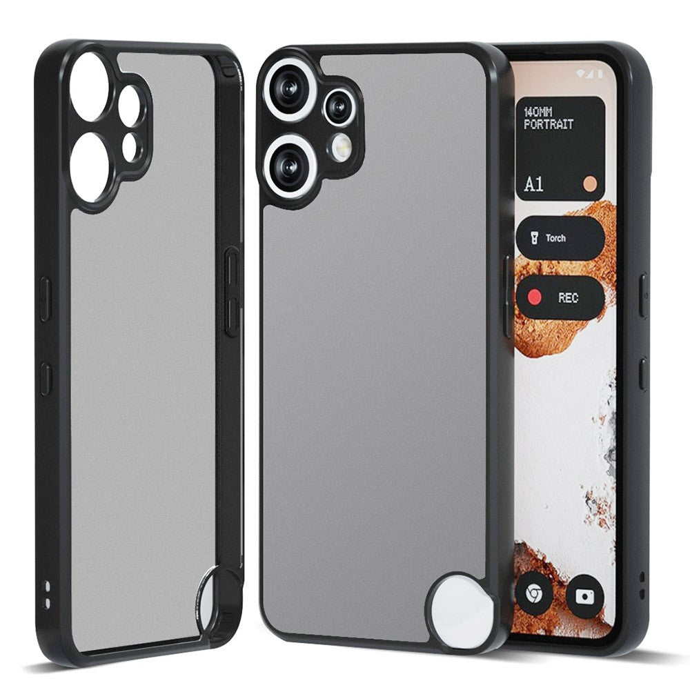 IBMRS For Nothing CMF Phone 2 Pro Case Soft TPU Frame Hard PC Back Anti-Fall Phone Cover