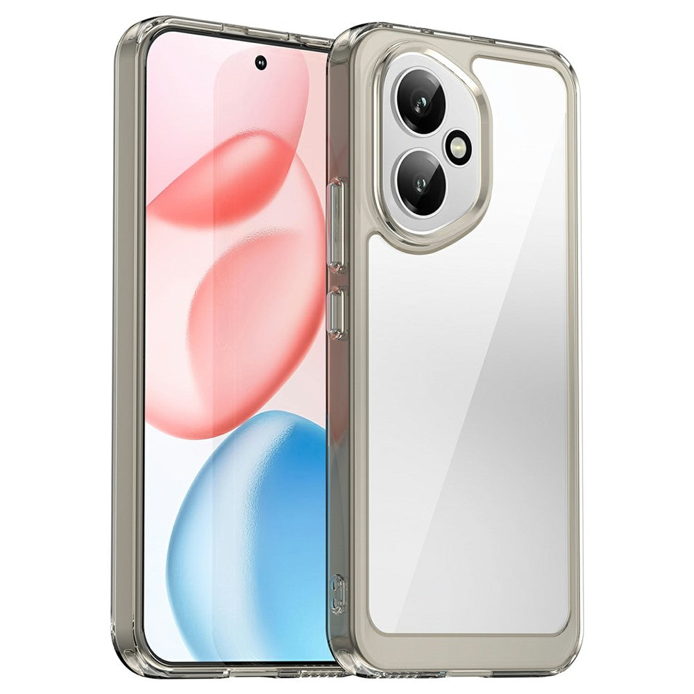 Honor 400 5G (Global) Transparente Handyhülle – Stoßfeste Rückseite, aus TPU & Acryl
