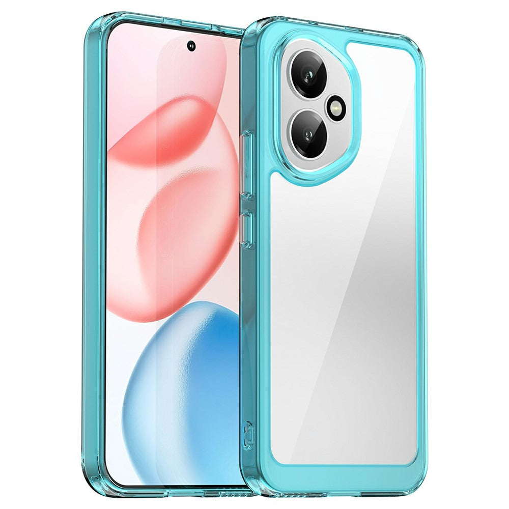 Honor 400 5G (Global) Transparente Handyhülle – Stoßfeste Rückseite, aus TPU & Acryl