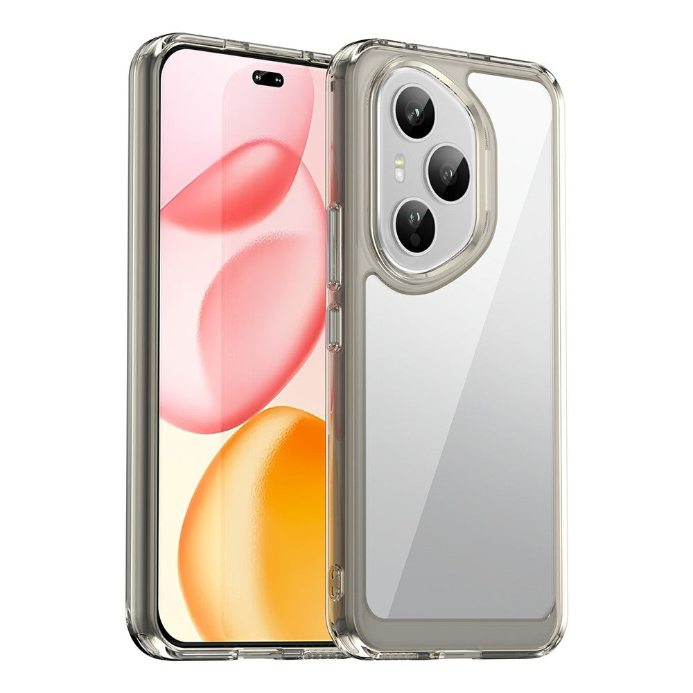 Honor 400 Pro 5G (Global) Transparente Handyhülle – Stoßfeste Rückseite, aus TPU & Acryl
