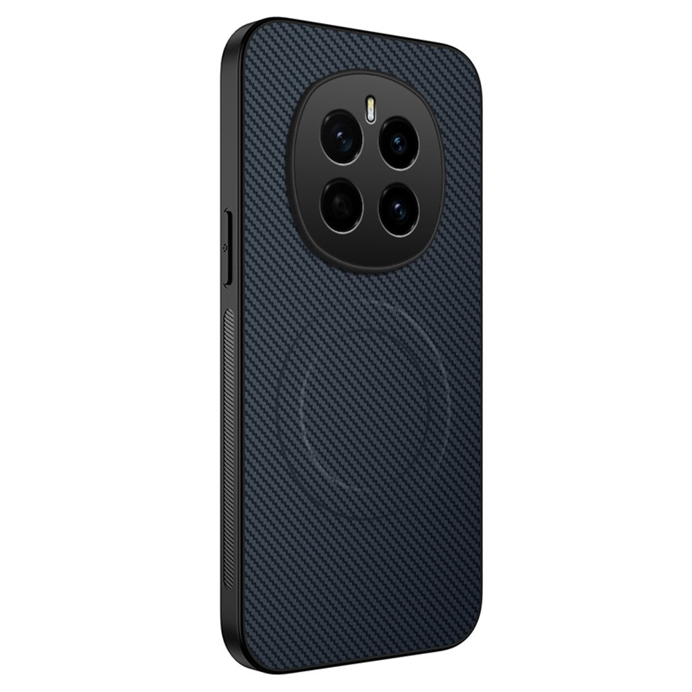 WANLONFENG For Honor Magic7 5G Magnetic Case  TQ Series Carbon Fiber Texture PC TPU Phone Cover
