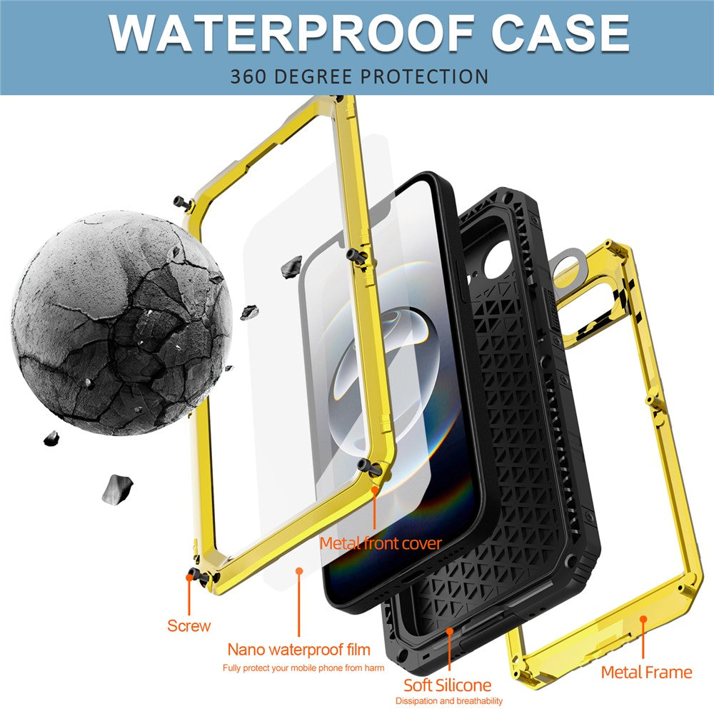 iPhone 16e IP68 wasserdicht, stoßfest & mit integriertem Bildschirmschutz