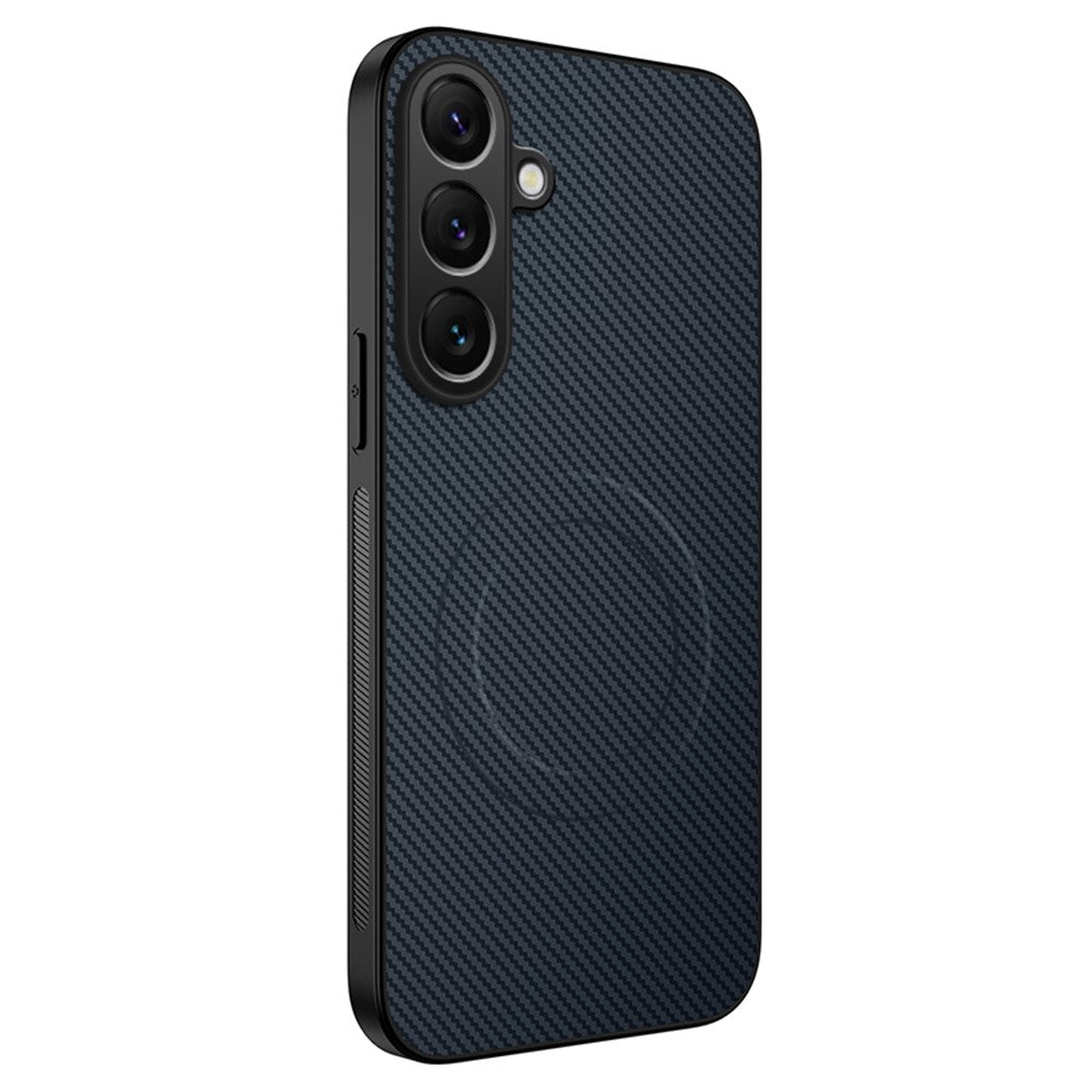 Galaxy A17 5G/4G / A26 5G Magnetische Hülle – mit sportlicher Carbonfaser-Optik