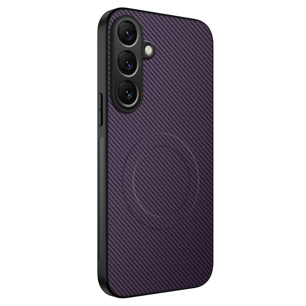 Galaxy A17 5G/4G / A26 5G Magnetische Hülle – mit sportlicher Carbonfaser-Optik