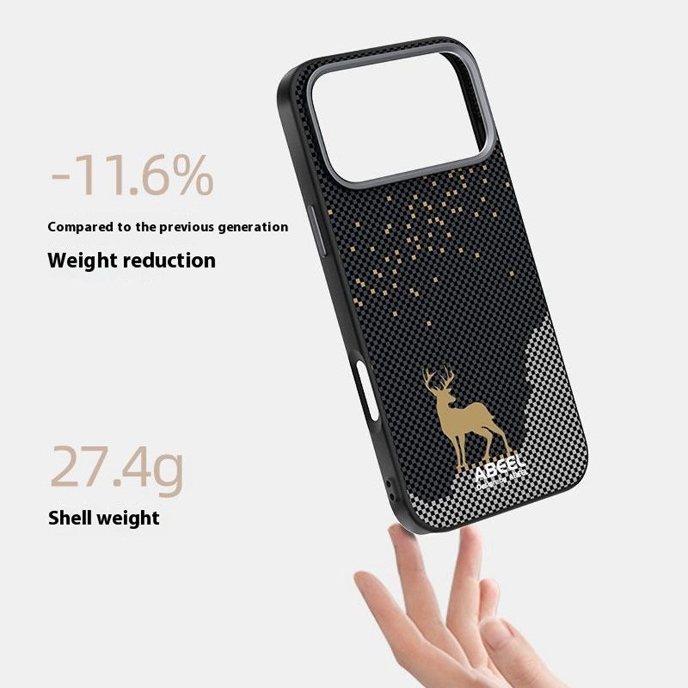 ABEEL For iPhone 18 Pro Max / 17 Pro Max Case Compatible with MagSafe Ultra Slim PC TPU Phone Back Cover