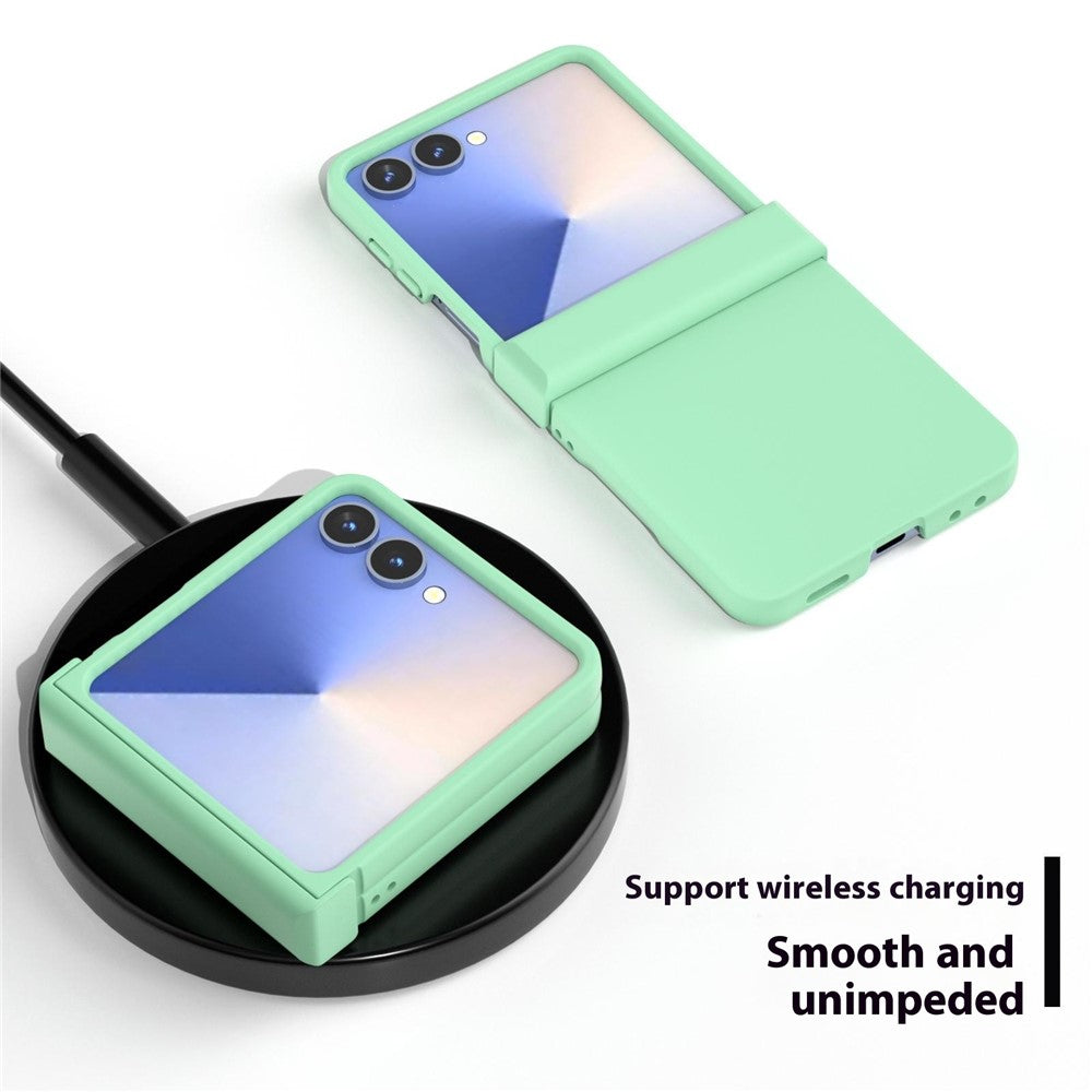 For Samsung Galaxy Z Flip7 5G Case Skin Feel PC Phone Cover with Hinge Protection
