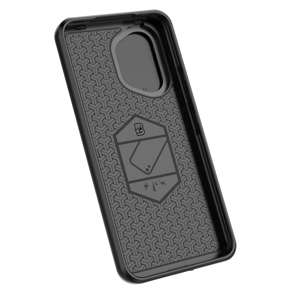 For Honor 400 5G (Global) Case PC + TPU Kickstand Phone Protector with Lens Cover