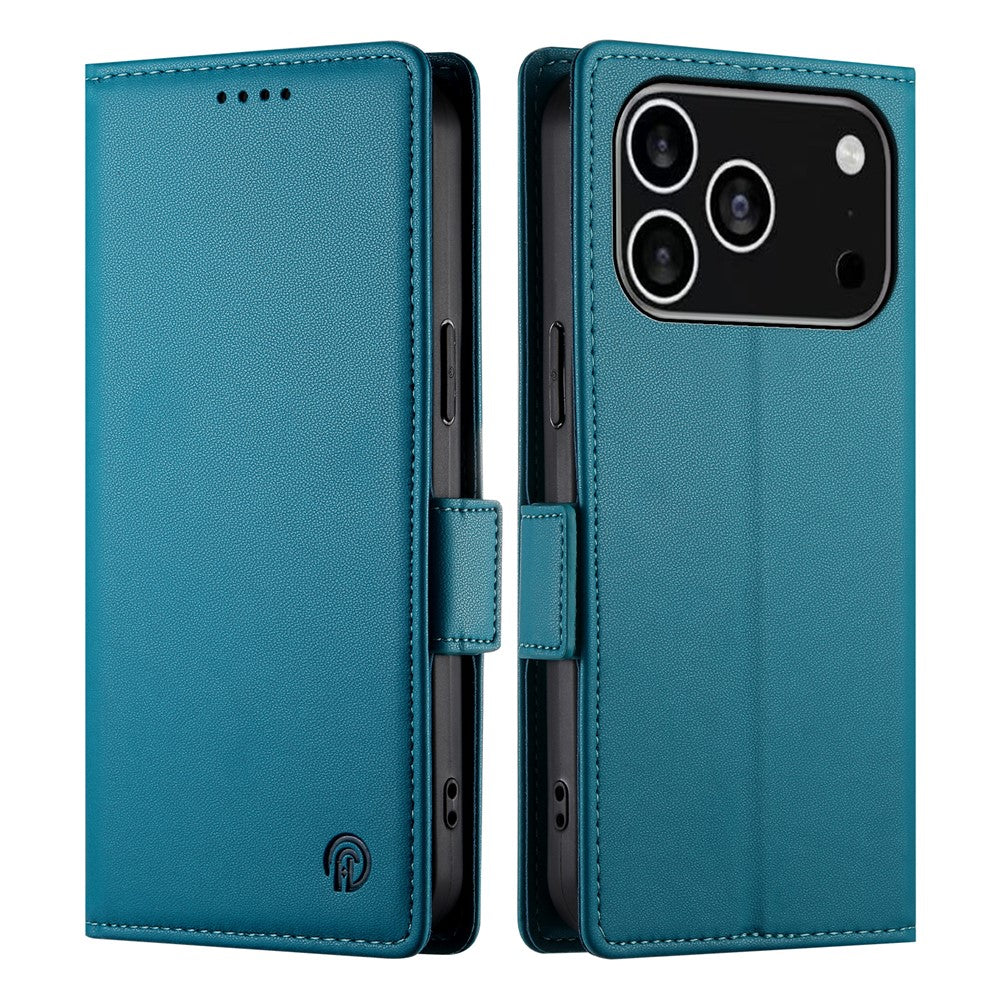 For iPhone 18 Pro / 17 Pro Stand Case PU Leather Wallet Phone Cover