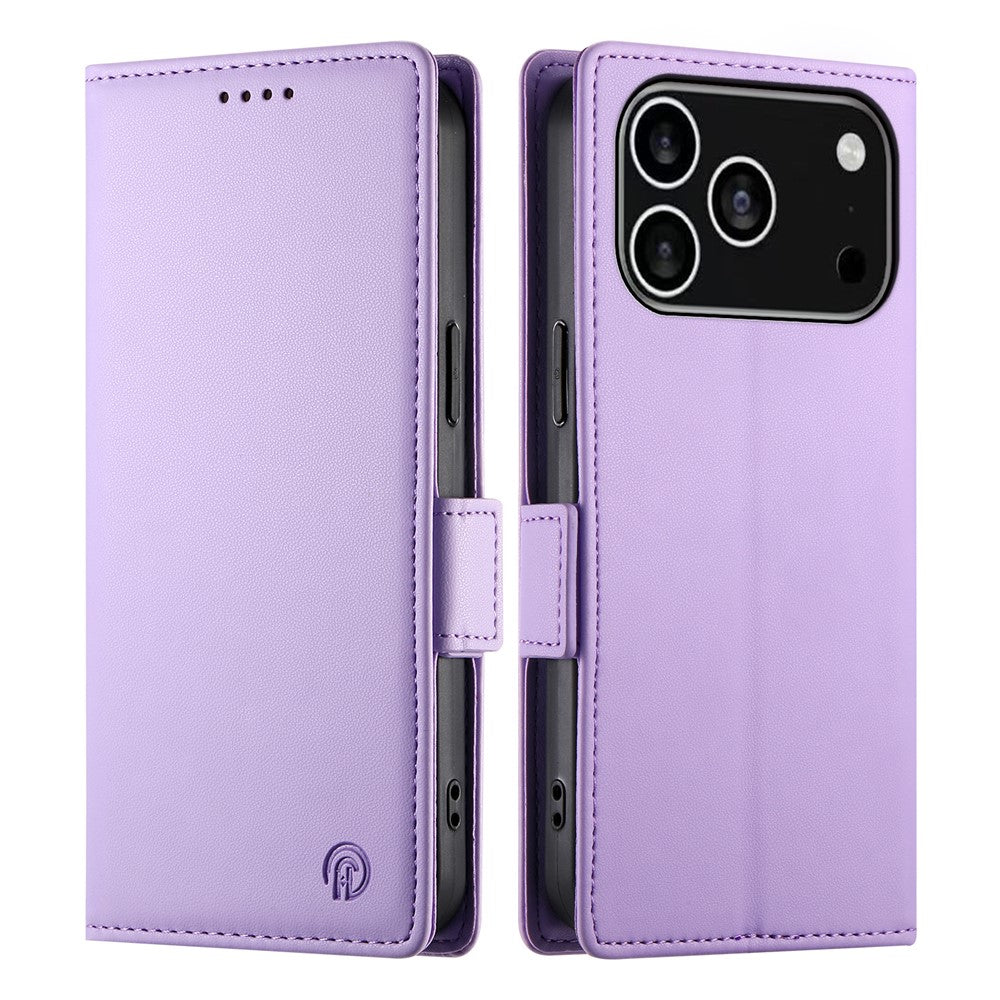 For iPhone 18 Pro / 17 Pro Stand Case PU Leather Wallet Phone Cover