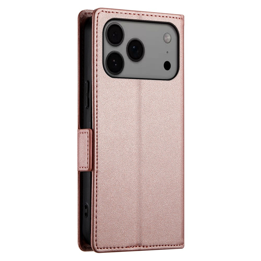 For iPhone 18 Pro Max / 17 Pro Max Stand Case PU Leather Wallet Phone Cover