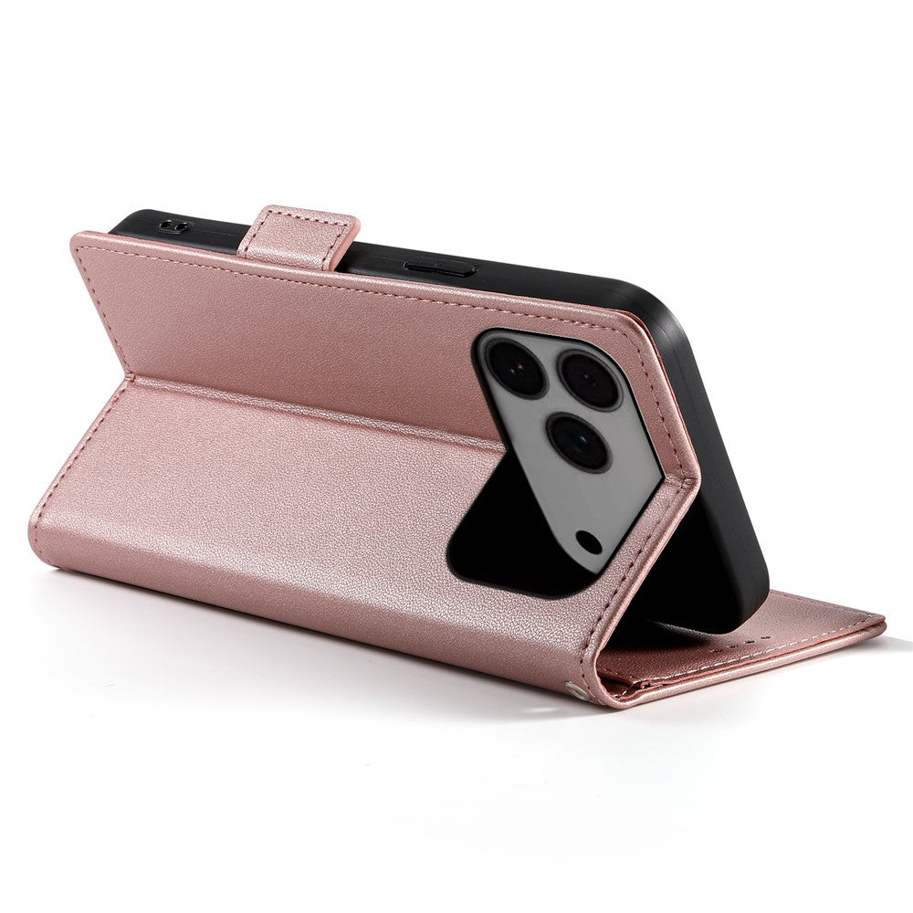 For iPhone 18 Pro Max / 17 Pro Max Stand Case PU Leather Wallet Phone Cover
