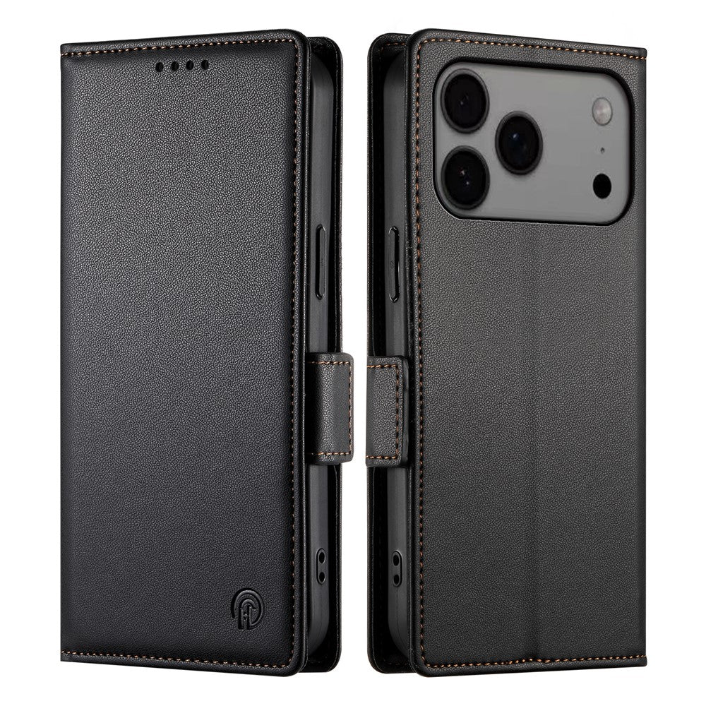For iPhone 18 Pro Max / 17 Pro Max Stand Case PU Leather Wallet Phone Cover