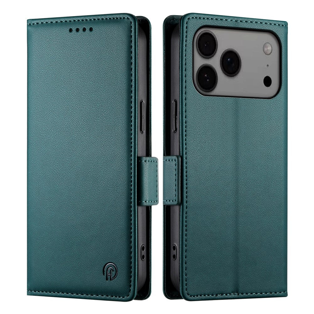 For iPhone 18 Pro Max / 17 Pro Max Stand Case PU Leather Wallet Phone Cover
