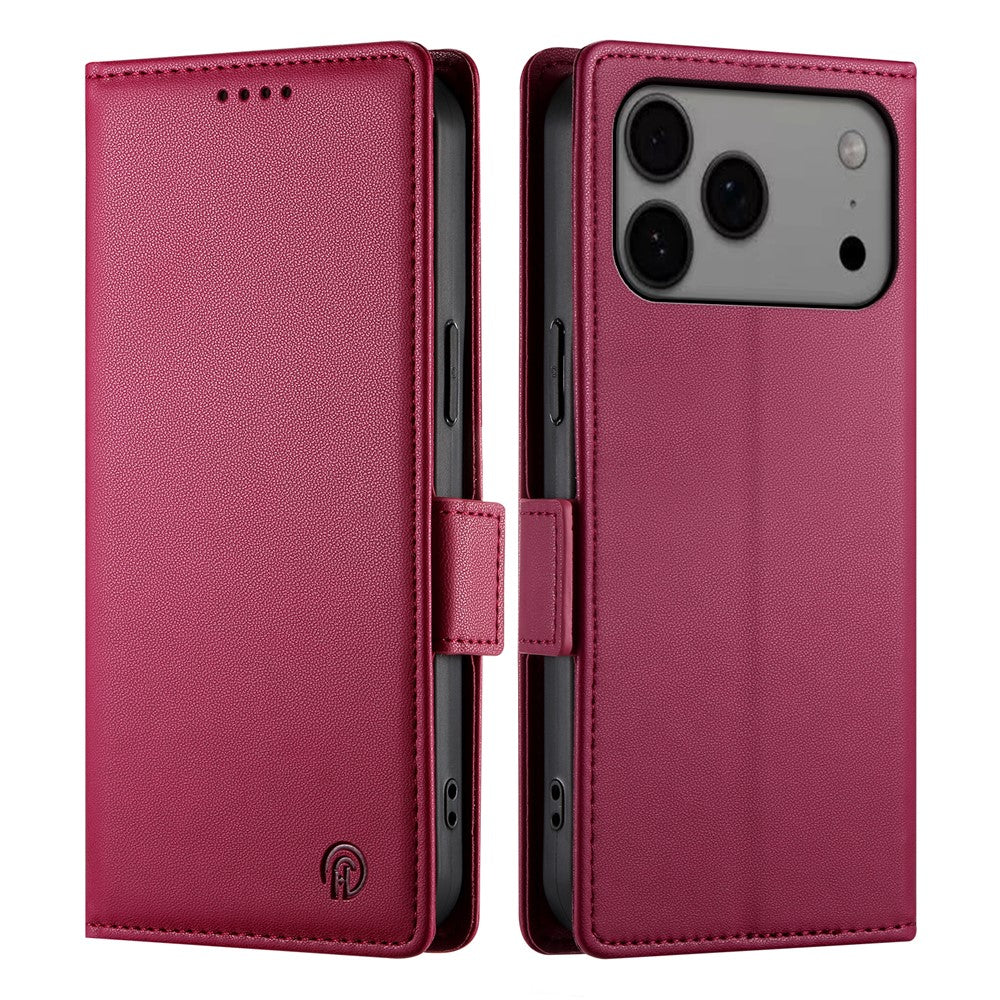 For iPhone 18 Pro Max / 17 Pro Max Stand Case PU Leather Wallet Phone Cover