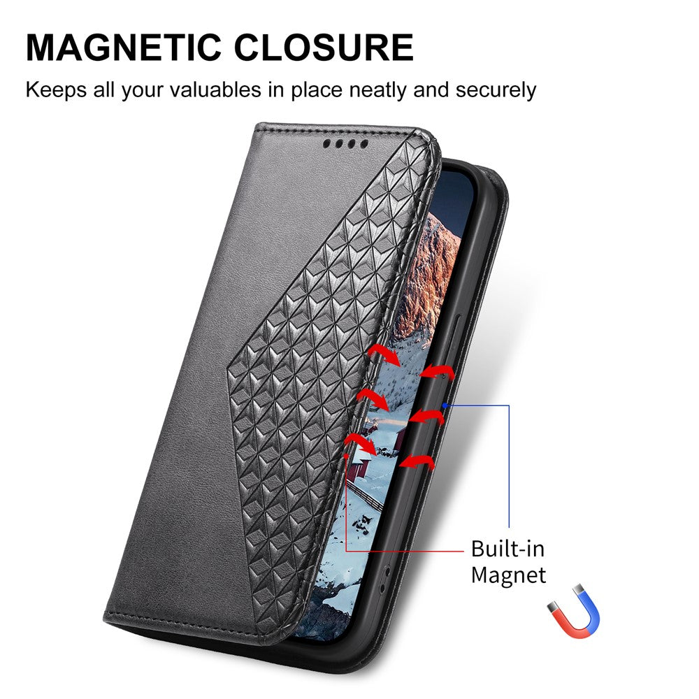 For iPhone 18 Pro Max / 17 Pro Max Case Calf Texture PU Leather Wallet Phone Cover with Wrist Strap