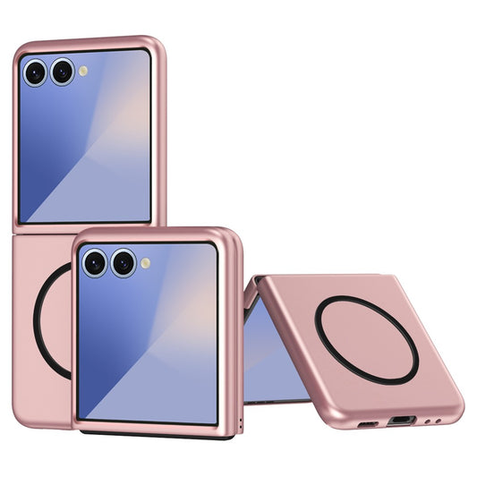 Galaxy Z Flip7 5G – Magnetische Handyhülle aus Kunststoff, mit Soft-Touch-Oberfläche