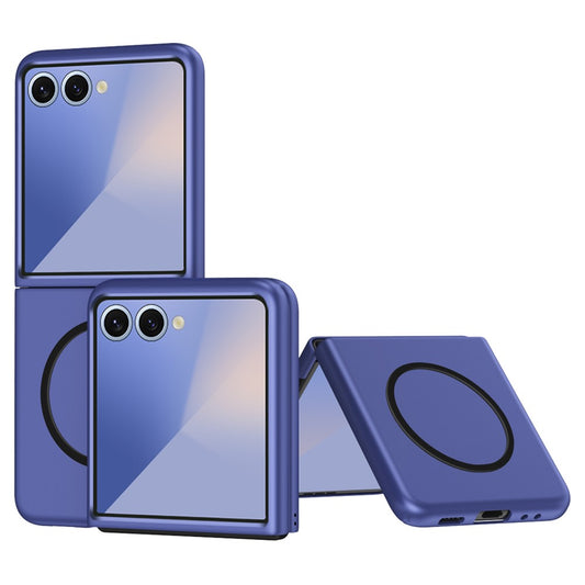 Galaxy Z Flip7 5G – Magnetische Handyhülle aus Kunststoff, mit Soft-Touch-Oberfläche