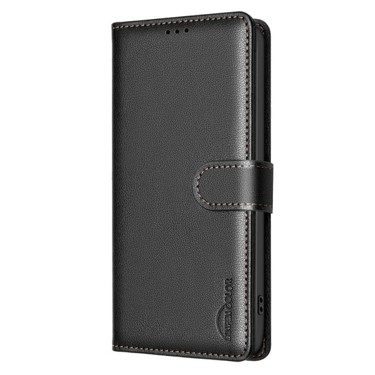 BINFEN COLOR For iPhone 18 Pro Max / 17 Pro Max Leather Case  BF32 Wallet RFID Blocking Phone Cover