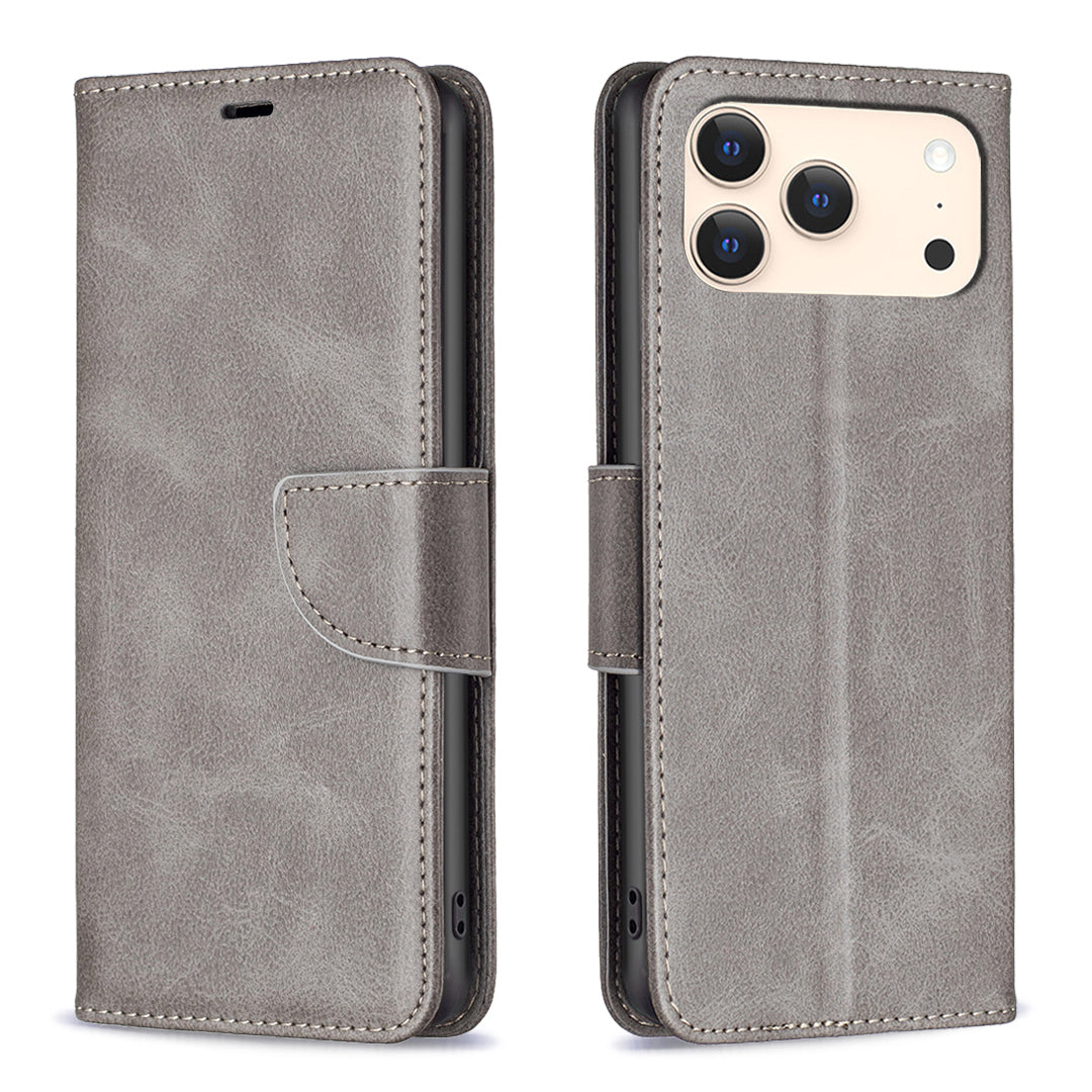 For iPhone 18 Pro / 17 Pro Case Shockproof PU Leather Cover with Wallet Card Slots