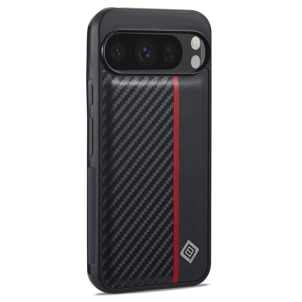 Pixel 10 Pro / 10 / 9 Pro / 9 Stoßfeste Hülle - Carbonfaser-Optik