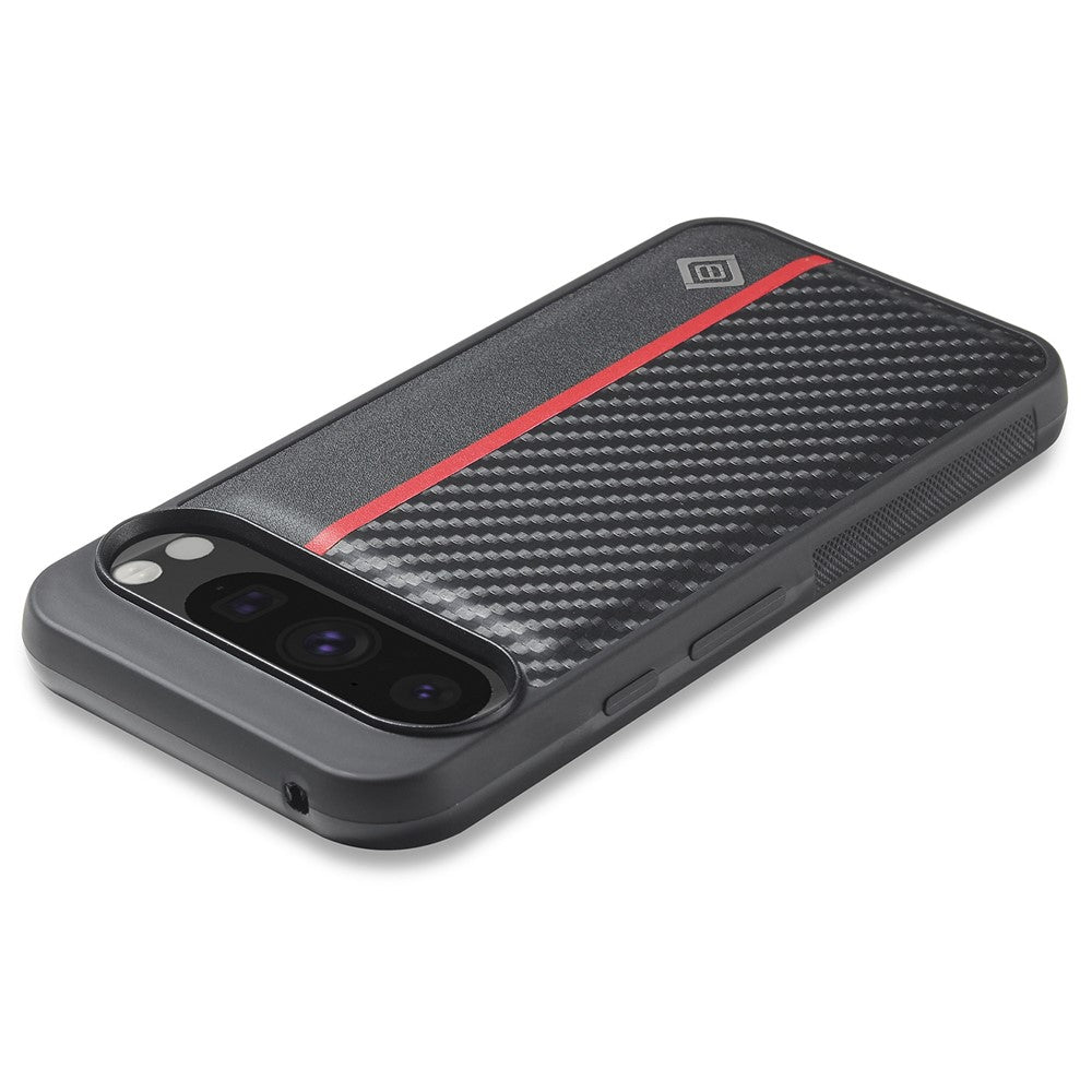 Pixel 10 Pro XL Stoßfeste Hülle - Carbonfaser-Optik
