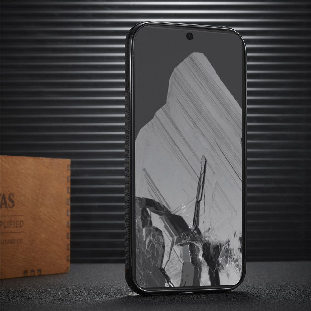 Pixel 10 Pro XL Stoßfeste Hülle - Carbonfaser-Optik