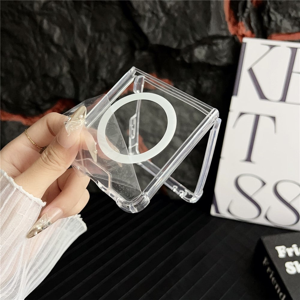 Galaxy Z Flip7 5G Schutzhülle – MagSafe-kompatibel, stoßfest & transparent