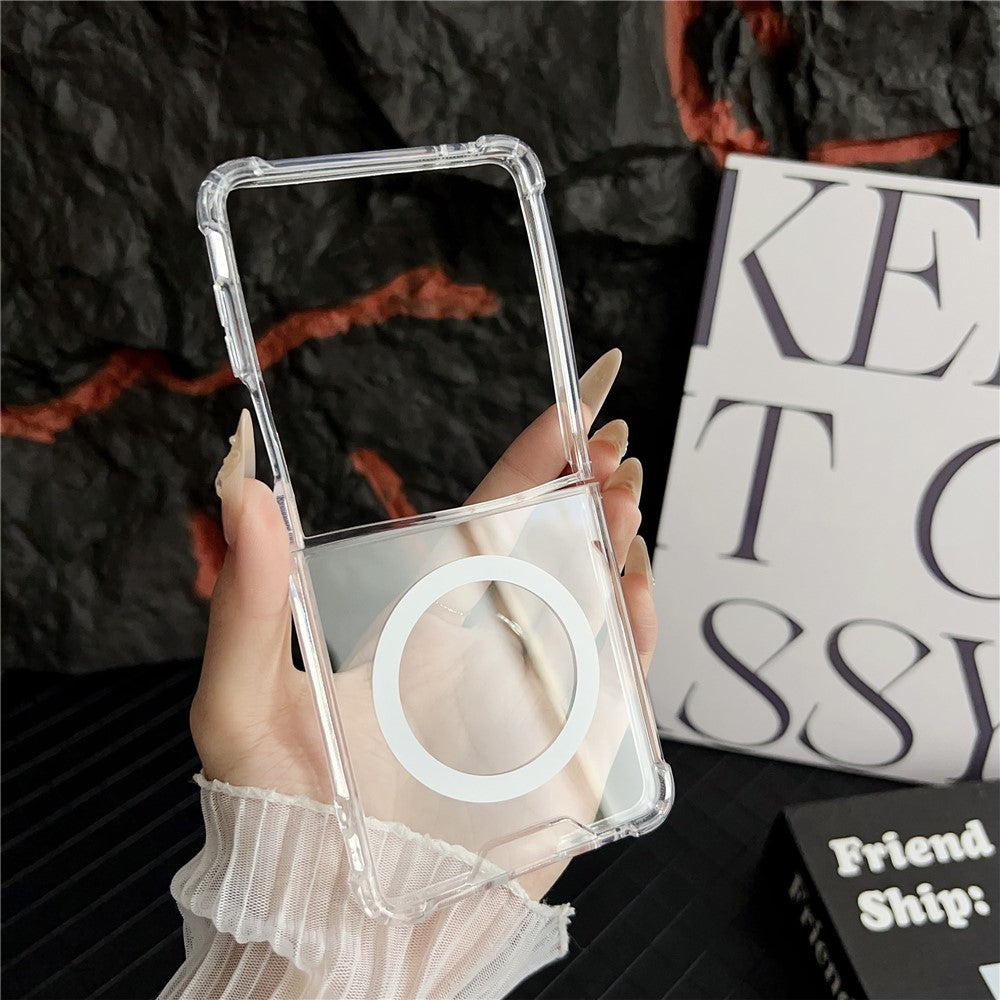 Galaxy Z Flip7 5G Schutzhülle – MagSafe-kompatibel, stoßfest & transparent