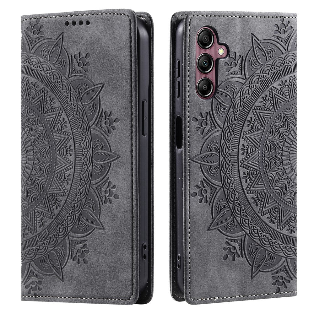 Galaxy S25 FE Wallet-Hülle – Mit Magnetverschluss & Muster aufgedruckt