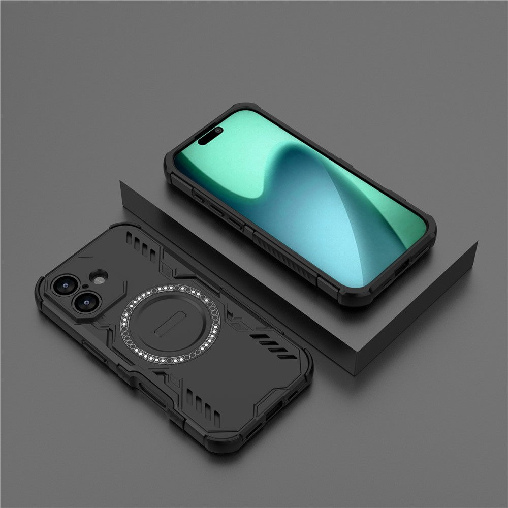 iPhone 17 magnetische Hülle – Mit Schmetterlingsrüstung & Hohlwärmeableitung